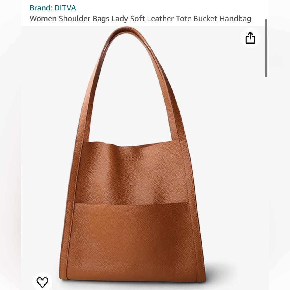 Brand: DITVA
Women Shoulder Bags Lady Soft Leather Tote Bucket Handbag